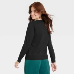 Women's Fine Gauge Crewneck Sweater - A New Day™