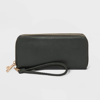 Women's Double Zip Wallet - A New Day™ - Image 3