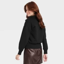 Women's Quarter Zip Sweatshirt - A New Day™