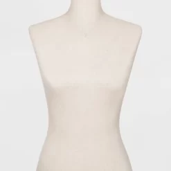 Sterling Silver With Floating Cubic Zirconia Pendant Necklace - A New Day™ Silver