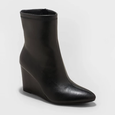 Women's Jocelyn Wedge Stretch Dress Boots - A New Day™ - Image 3