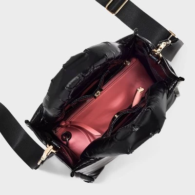 Midi Boxy Satchel Handbag - A New Day™ - Image 3