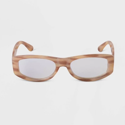 Women's Plastic Cateye Blue Light Filtering Glasses- A New Day™ - Image 2