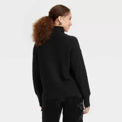 Women's Mock Turtleneck Pullover Sweater - A New Day™