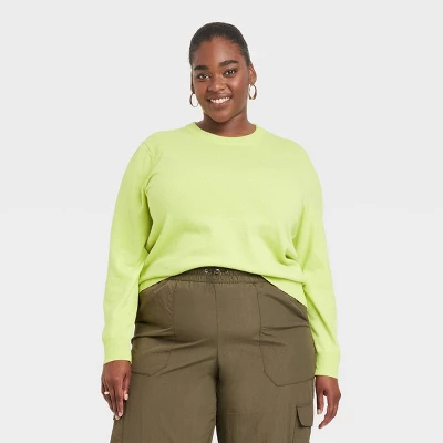 Women's Fine Gauge Crewneck Sweater - A New Day™ - Image 8