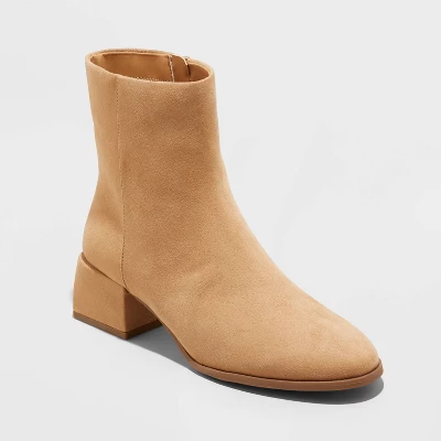 Women's Emmy Dress Boots - A New Day™ Tan - Image 3