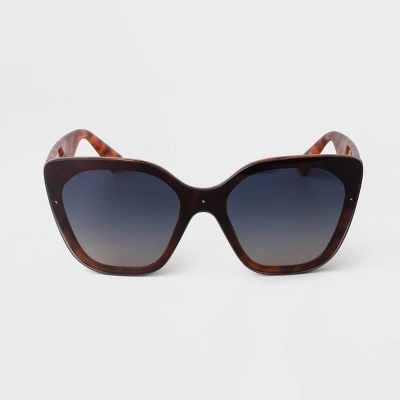 Women's Square Shield Sunglasses - A New Day™ - Image 2