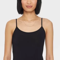 14K Gold Plated Twist And Figaro Chain Faux Duo Necklace - A New Day™ Gold