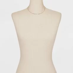 Twisted Bar Chain Necklace - A New Dayâ„¢ Gold