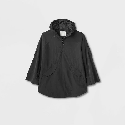 Women's Adaptive Seated Fit Rain Jacket - A New Day™ Black - Image 3