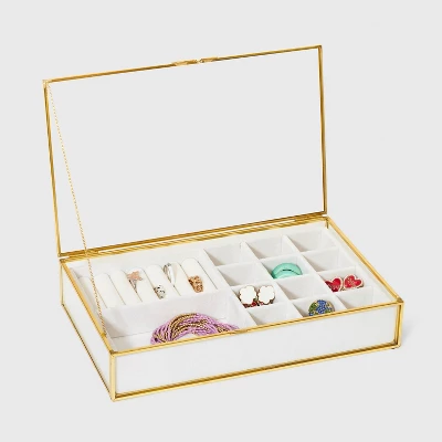 Glass Jewelry Organizer - A New Day™ Gold - Image 2