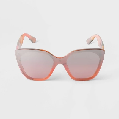 Women's Square Shield Sunglasses - A New Day™ - Image 3