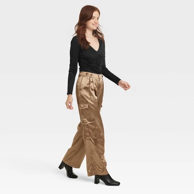 Women's Long Sleeve Ruched Slim Fit Bodysuit - A New Day™ - Image 2