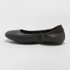 Women's Meredith Ballet Flats - A New Day™ Black