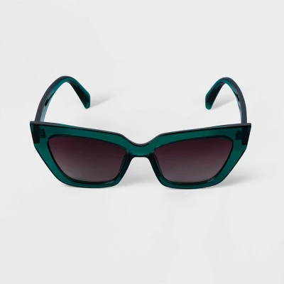 Women's Plastic Retro Angular Cateye Sunglasses - A New Day™ - Image 5