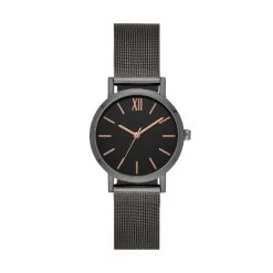 Women's Mesh Strap Watch - A New Day™ Gray